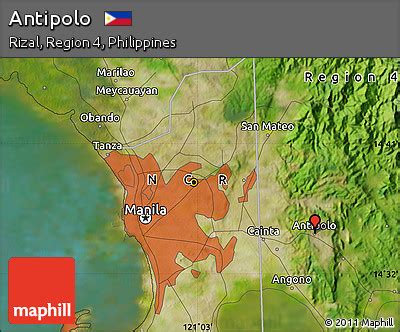 map of antipolo|Antipolo satellite map .